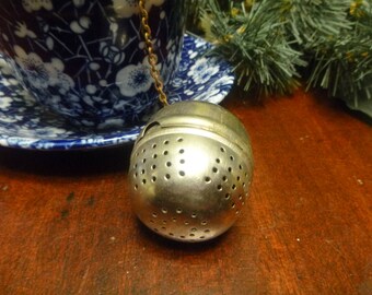 Round Tea Ball, Loose Leaf Tea Infuser, Large Tea Ball