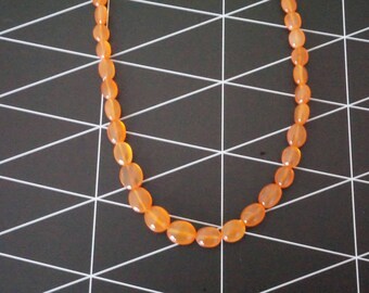 Natural Carnelian Pebble Beads