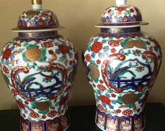 Beautiful Porcelain Ginger Jars