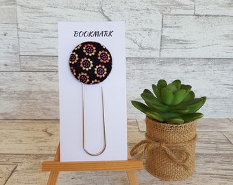 Bookmark - Button Bookmark - Paperclip Bookmark - Book accessories - Planner Accessories - Giant Paperclip Bookmark - Belinda Collection