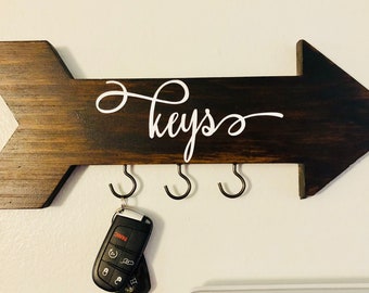 Wooden Key Holder
