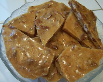 To Die For -Southern Pecan Brittle-Better than Pie- 1/2 pound.