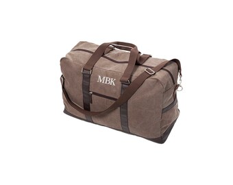 Men's Duffel Bag, Men's Overnight Bag, Groomsmen Bag, Groomsmen Gift, Mens Bag, Unique Groomsmen Gift, Custom Gift, Men's Personalized Gift