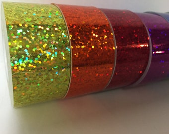 Glittering Holographic Sequins Tape, Free Shipping for USA