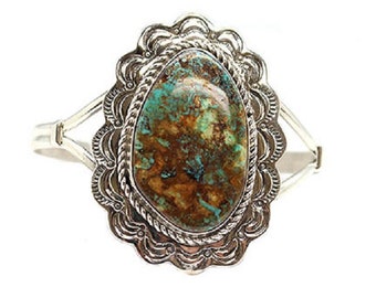 Turquoise Concho Bracelet