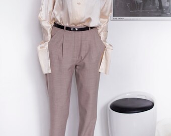 vintage Karl Lagerfeld silk blouse size L