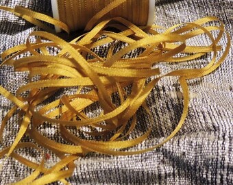 2mm gold silk ribbon #660 5 yards