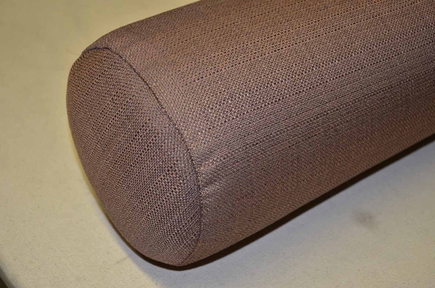 8x30 Round Bolster Pillow Cover and Insert 8 Round X