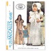 Vintage 70s McCalls 4548 Sewing Pattern Laura Ashley Girls High Waisted Short Sleeve Dress Bonnet and Bag sz 7