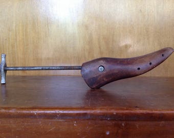 Antique Wooden Shoe Form