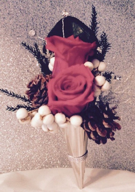 Christmas boutonniere