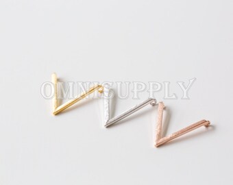 V charm,V jewel,V,V pendant,charms,charm pendant,V jewelry,supply,Craft Supplies&Tools,charm bracelet,necklace pendant,jewelry,SPP014