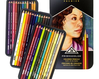 New Prismacolor Premier Artist Soft Core Colored Pencils 36 count pack- MSRP 72.00