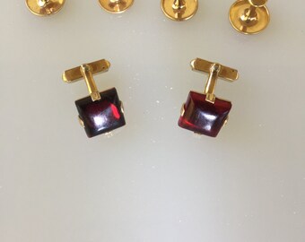 Vintage SWANK Formal Wedding Tuxedo Jewelry 12K Gold Filled