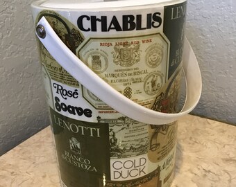 Vintage Tall/ Wine Bottle Ice Bucket by Sigma the Tastesetter
