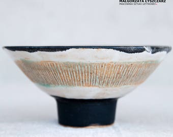 Ceramic bowl, stoneware bowl