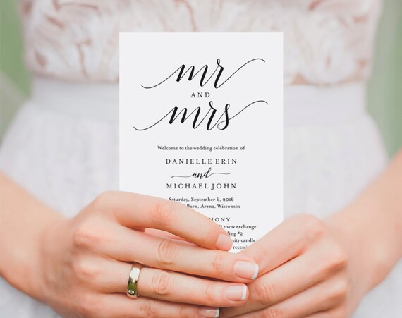 wedding program template wedding program printable ceremony wedding boutique us free program templates