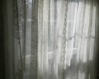 Lace curtains | Etsy