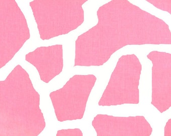 Premier Prints Fabric-GIRAFFE Fabric-Baby Pink-100% cotton-Fabric by the yard-54" wide-Decorator Fabric