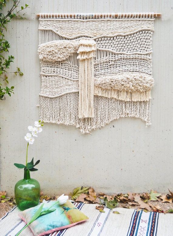Contemporany Macrame wall hanging / wall art /heardboard