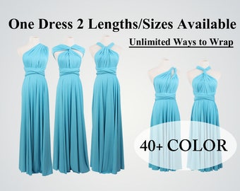 Turquoise bridesmaid dress long infinity dress short convertible bridesmaid dress turquoise infinity dress long maxi dress wedding dress