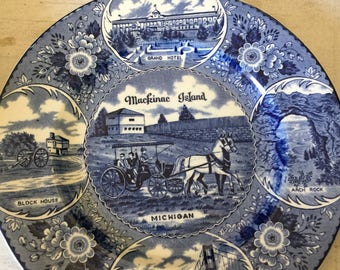 Mackinac Island Collectible Plate