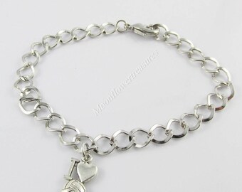 I Love Netball Sport Charm Bracelet Coach Team End of Season Sports Team Gifts