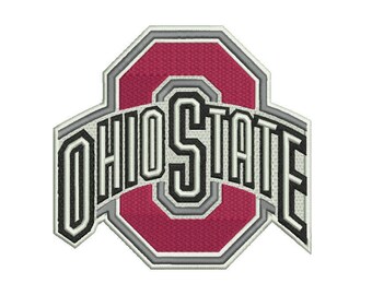 Ohio State Buckeyes Embroidery Design #2 - 4 SIZES