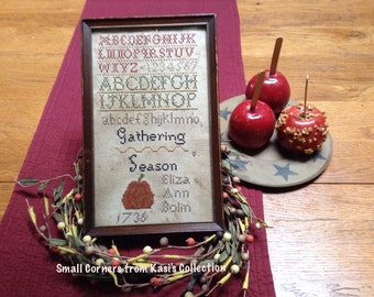 Gathering season primitive sampler