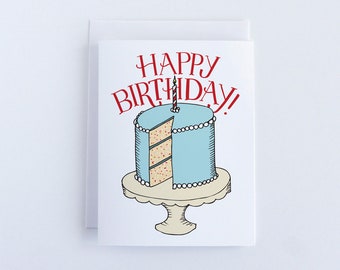 Peace Love and Happy Birthday Greeting Card