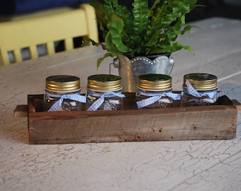 Barn wood spice box / barn wood spice box