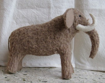 Mini-stuffed Wooly Mammoth