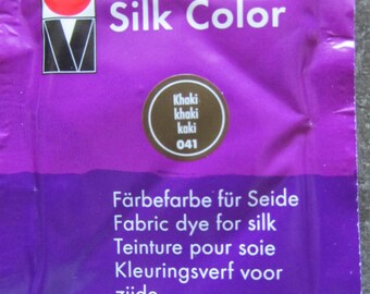 Khaki silk - number 041 dye