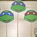 Teenage Mutant Ninja Turtles Inspired Centerpiece Character on a Stick