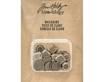 Tim Holtz Idea-ology NAILHEADS Findings TH93277