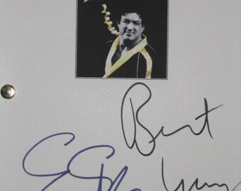 Rocky Balboa Signed Film Movie Script Screenplay Autographs Sylvester Stallone Burt Young Boxing Film Signatures