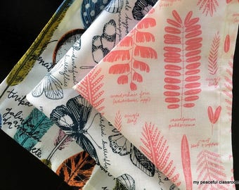 Organic Cotton Napkins for Elementary Students