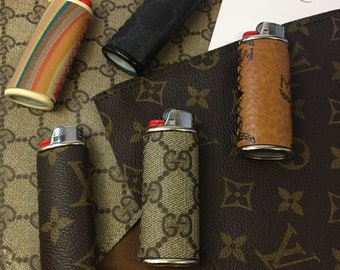 Back in stock, Louis Vuitton lighter cases. Light up in style #handma