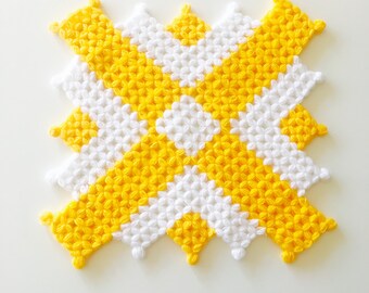 Soft Hand Knit Wash Cloth