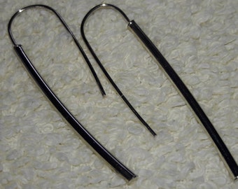 Sterling silver vermeil earrings