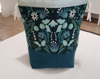 Knitting Project bag, Project bag, Crochet Project bag