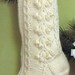 Knit Christmas Fisherman Stocking Vintage Knitting PDF PATTERN Retro padurns