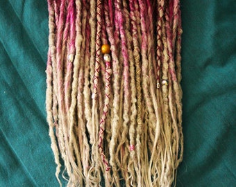 DE Double Ended Synthetic Dreads "Berry & Pastel Set" by Afromod