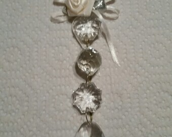 Crystal & Rose Sun Catcher