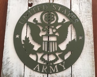 United States Army Seal Sign
