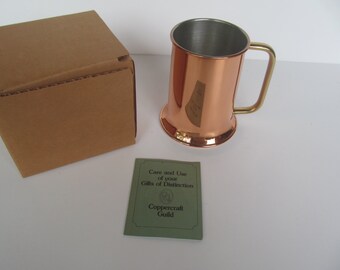 Copper // Coppercraft //Guild // Tanker - Mug - Stein - NIB