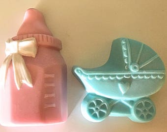 Baby Soaps -- BOTTLE AND CARRIAGE -- Baby powder scented