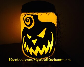 Halloween Luminary Halloween Lantern Sinister Pumpkin