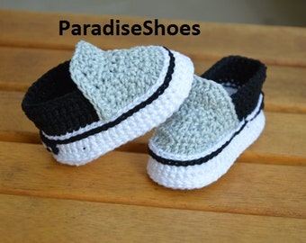 Vans shoes Crochet Baby Booties