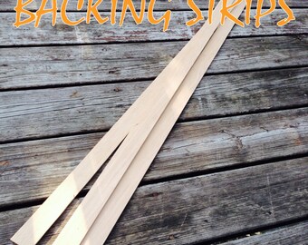 ON SALE --- Premium Grain Hickory Backing Strip - Perfect for Hickory Bows - Custom Wood Archery